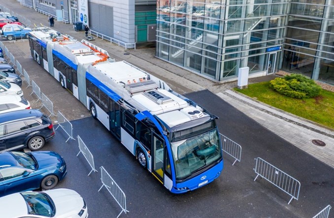 Poznań. Solaris Trollino 24 z nagrodą za wzornictwo
