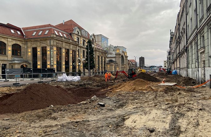 Katowice: Dworcowa staje się deptakiem miejskim