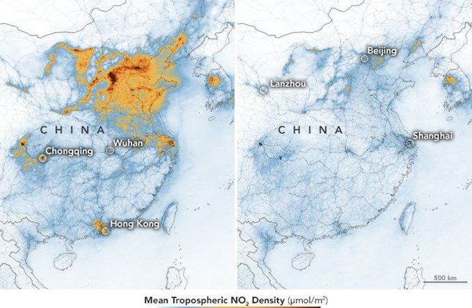Chiński wirus pokazał związek smogu z samochodami