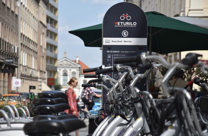 Warszawa. Rusza przetarg na nowe Veturilo. 8 lat. 6,4 tys. rowerów
