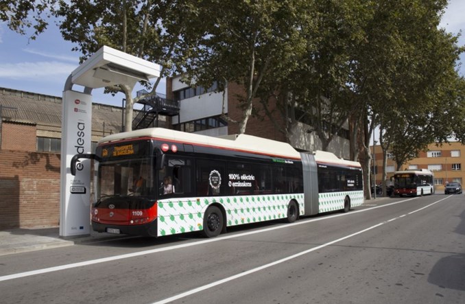 Barcelona. Ekoenergetyka dostarczy dwie ładowarki pantografowe
