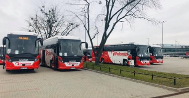 Polonus włącza się w #LOTdoDomu. Rozwiezie za darmo z Okęcia