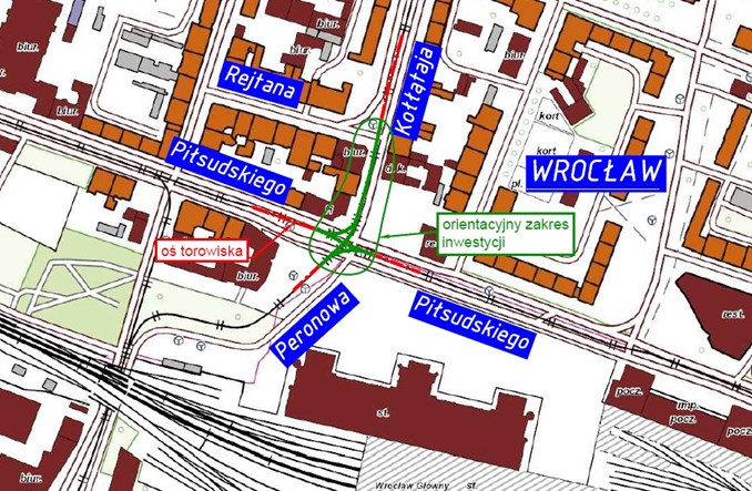 Wrocław przebuduje węzeł tramwajowy przy dworcu