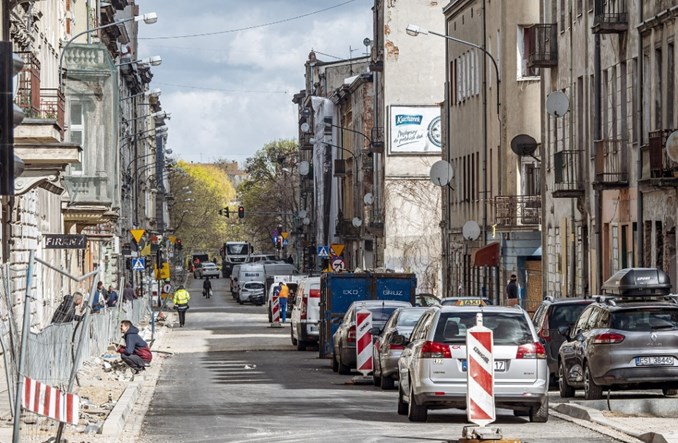 Łódź: Opóźniona przebudowa Wschodniej ma się ku końcowi