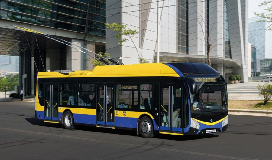 Czechy: Cieplice z nowymi trolejbusami Czechy: Cieplice z nowymi trolejbusami