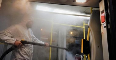 Tramwaje Śląskie wprowadziły parową dezynfekcję tramwajów