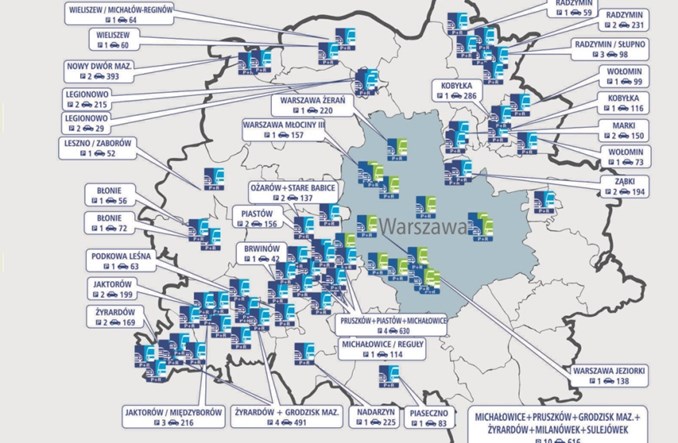 Kolejne parkingi P+R w metropolii warszawskiej powstaną w Legionowie