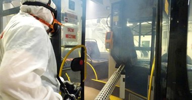 Częstochowa: Odkażanie miejskich tramwajów i autobusów