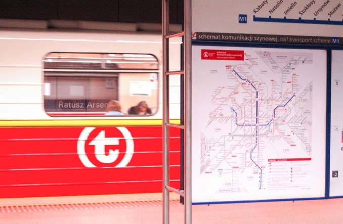 Warszawa: Wszystkie schematy zaktualizowane po przedłużeniu metra na Wolę