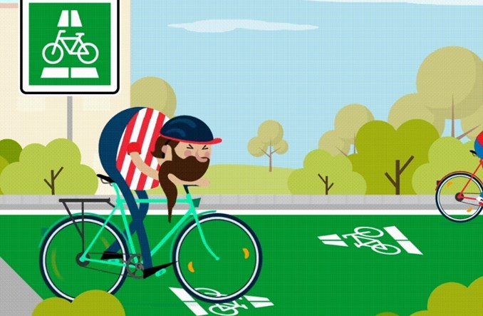 Niemcy: Kary za wyprzedzanie cyklistów na wąskich drogach i parkowanie na pasach dla rowerzystów