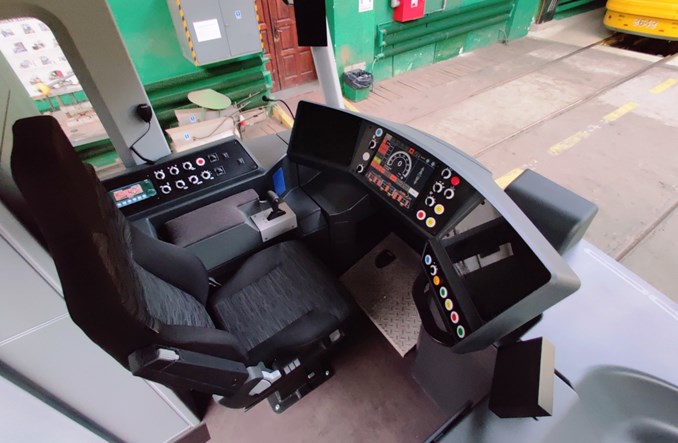 Tramwaje Warszawskie testowały kabinę Hyundaia