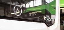 Hybrydowy Mercedes na testach w Poznaniu