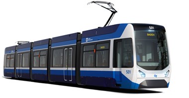 Wiedeń: Nowy tramwaj Bombardiera dla Badner Bahn w 2021 r.