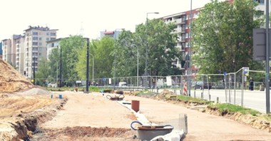 Warszawa: Budowa tramwaju na Winnicę zgodnie z planem