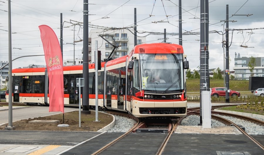 Gdańsk: Rozpoczęły się jazdy testowe tramwajów w al. Adamowicza Gdańsk: Rozpoczęły się jazdy testowe tramwajów w al. Adamowicza