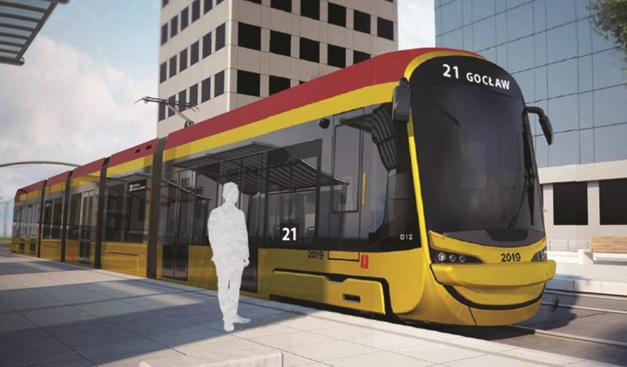 Hyundai w przededniu rozpoczęcia produkcji pudła tramwajów dla Warszawy Hyundai w przededniu rozpoczęcia produkcji pudła tramwajów dla Warszawy