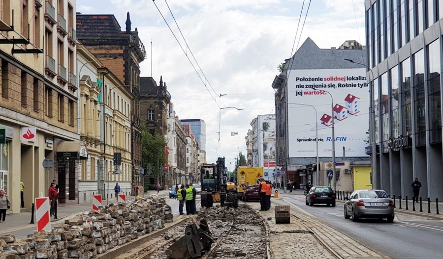 MPK Wrocław bierze się za kolejne rozjazdy MPK Wrocław bierze się za kolejne rozjazdy