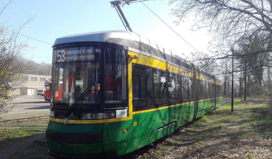 Kolejny tramwaj z Helsinek w Schöneiche pod Berlinem Kolejny tramwaj z Helsinek w Schöneiche pod Berlinem