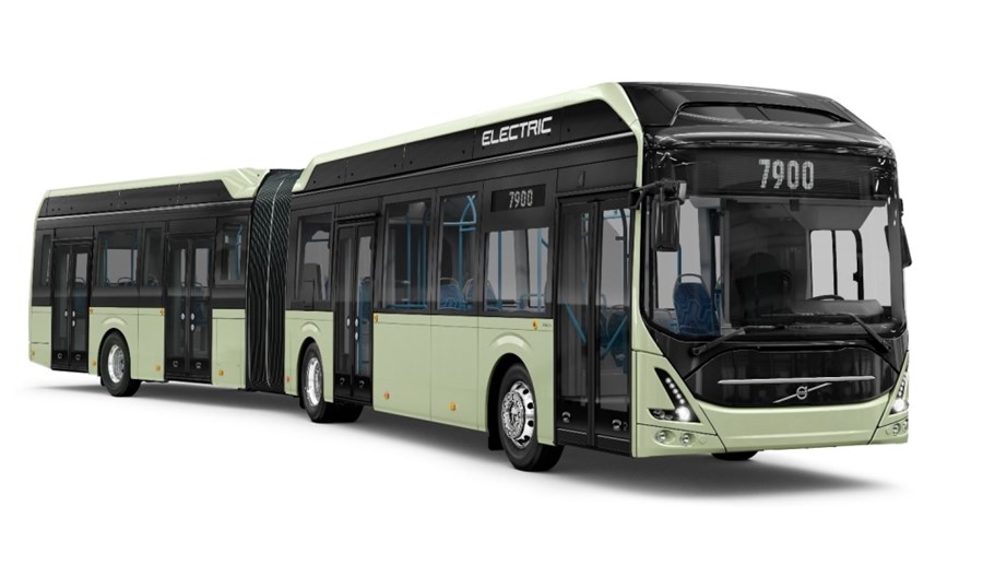 Volvo Buses dostarczy 49 przegubowych elektrobusów do Jönköping Volvo Buses dostarczy 49 przegubowych elektrobusów do Jönköping