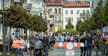Gdańsk: Deptak na Wajdeloty. Udany pierwszy dzień