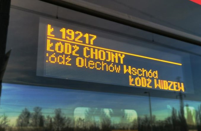Łódź: Czemu nie kursują pociągi na Olechów? „Stworzenie rozkładu jest bardzo trudne” 