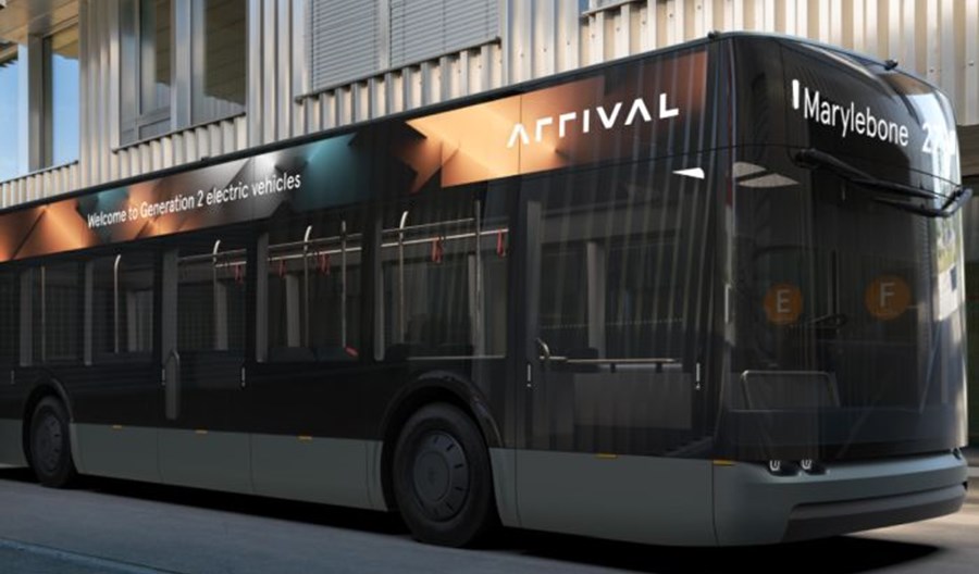 Arrival zaprezentował elektryczny autobus nowej generacji Arrival zaprezentował elektryczny autobus nowej generacji