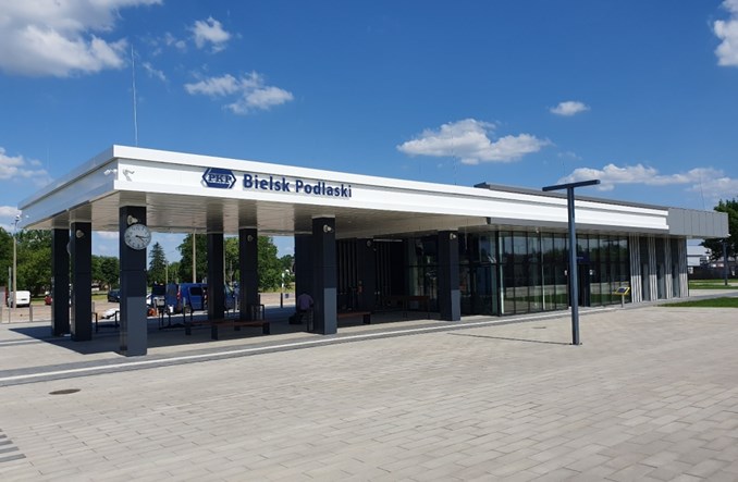 Nowy dworzec kolejowy w Bielsku Podlaskim otwarty dla pasażerów