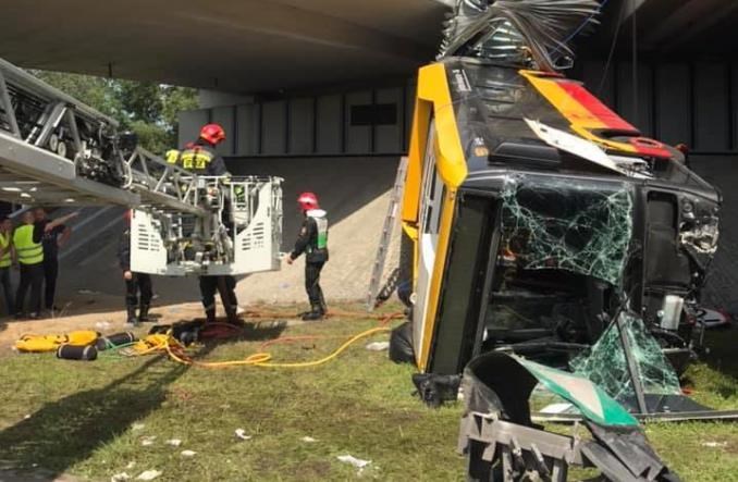 Wypadek na Moście Grota-Roweckiego. Arriva wydała oświadczenie
