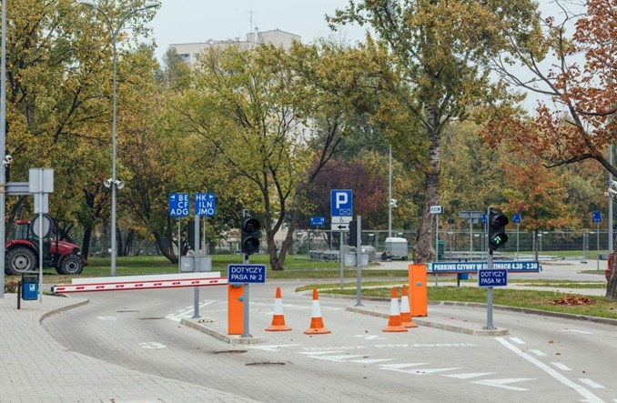 Warszawa. Zielony P+R  na Połczyńskiej