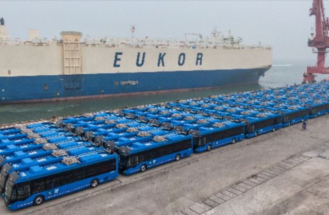 Yutong wysłał 130 trolejbusów do Meksyku