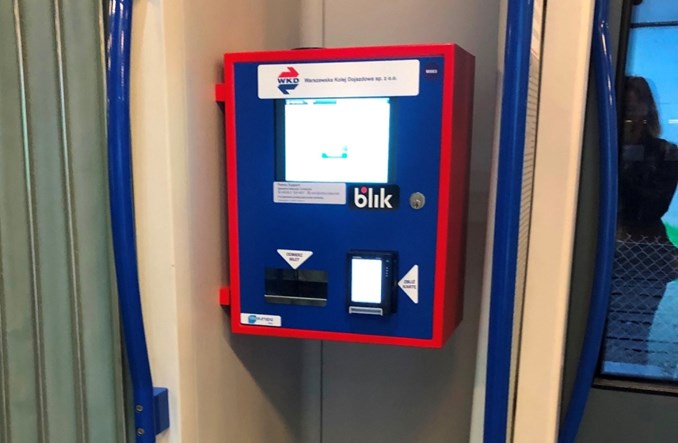 WKD z biletomatami w pociągach. Pojawią się też na peronach