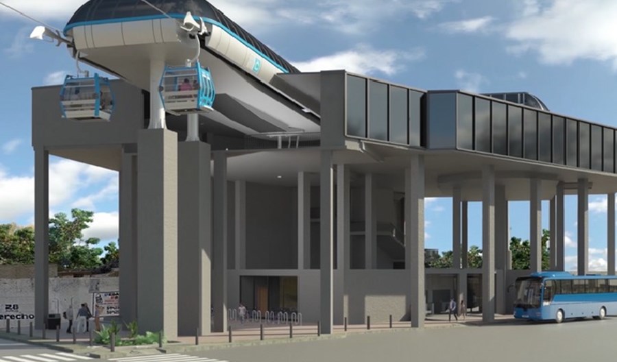 Kolej gondolowa w Meksyku gotowa w 75 proc. Zintegrowany węzeł połączy ją z metrem i siecią szybkich autobusów Kolej gondolowa w Meksyku gotowa w 75 proc. Zintegrowany węzeł połączy ją z metrem i siecią szybkich autobusów