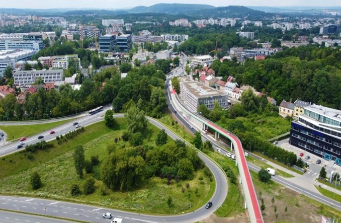 Kładka pieszo-rowerowa w Podgórzu otwiera się na krakowian