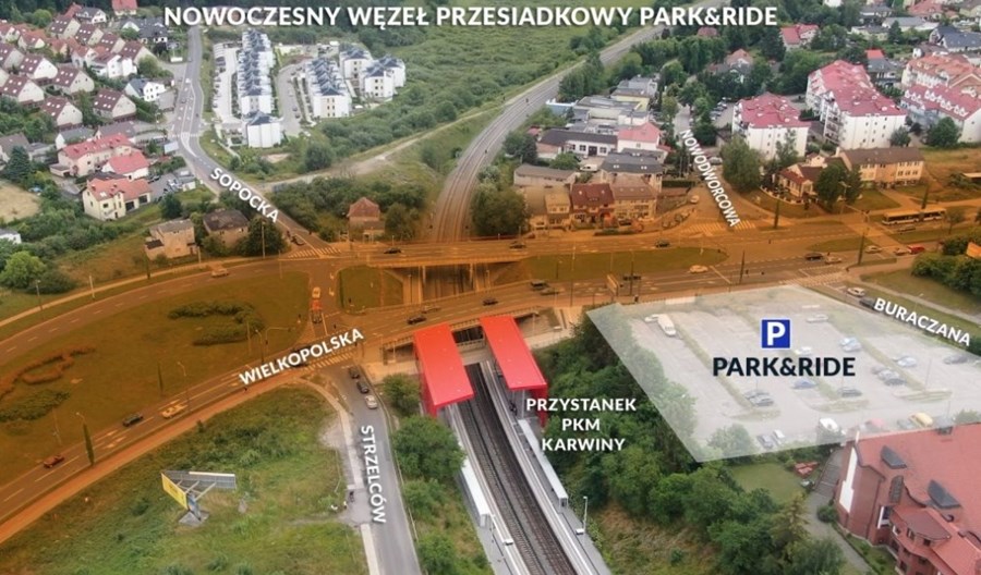Gdynia z ofertami na węzeł Karwiny Gdynia z ofertami na węzeł Karwiny