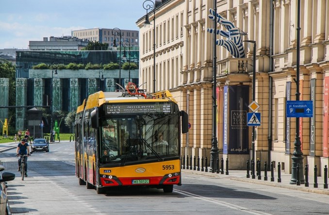 Warszawa: Coraz więcej elektrobusów na Trakcie