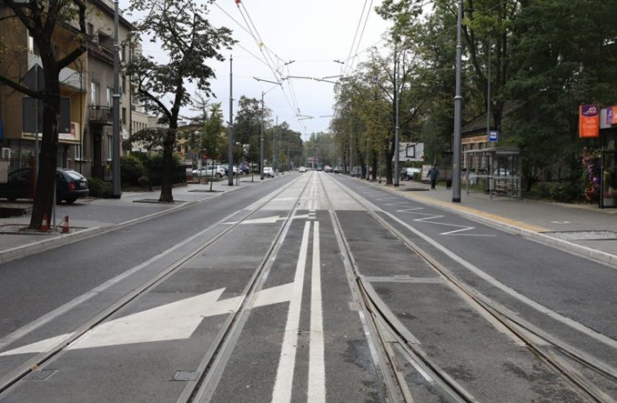 Kraków chwali się poprawą stanu torowisk tramwajowych