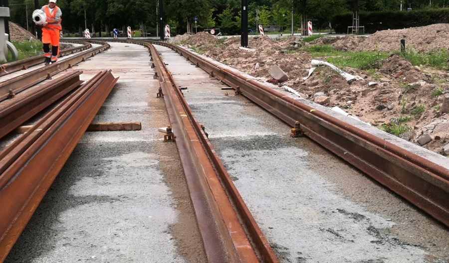 Toruń: Na jesieni oddanie nowej trasy tramwajowej w centrum Toruń: Na jesieni oddanie nowej trasy tramwajowej w centrum