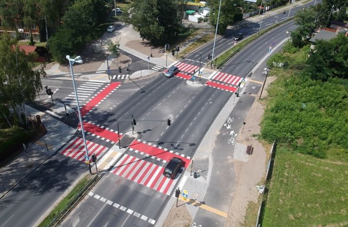 Łódź: Droga rowerowa przy Łagiewnickiej przebudowana