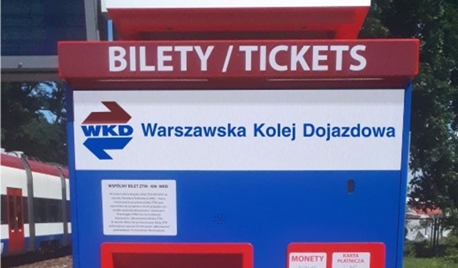 WKD rozpoczęła montaż nowych biletomatów na peronach WKD rozpoczęła montaż nowych biletomatów na peronach