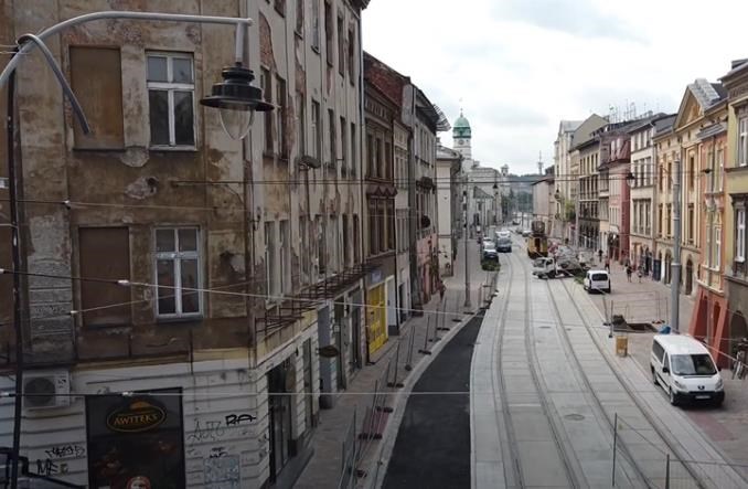 Kraków. Tramwaje znów pojadą ul. Krakowską i al. Jana Pawła II