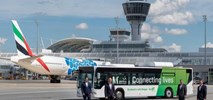 Autobus napędzany odnawialnym biometanem kursuje na lotnisku w Monachium