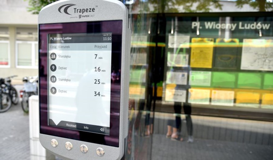 Trapeze: Papier elektroniczny – przyszłość informacji pasażerskiej? Trapeze: Papier elektroniczny – przyszłość informacji pasażerskiej?