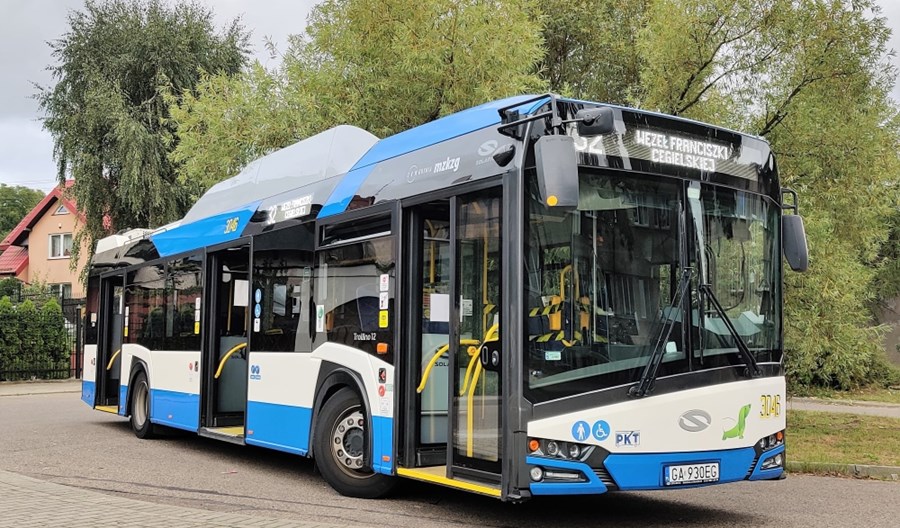 Gdynia z „supertrolejbusową” linią na północy miasta Gdynia z „supertrolejbusową” linią na północy miasta