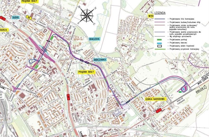 Kraków: Budowa linii do Górki Narodowej nabiera tempa