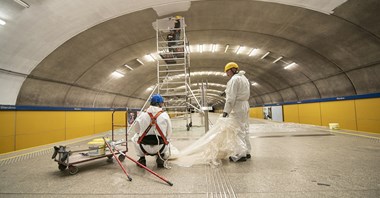 Metro: Stacja Wierzbno do odmalowania