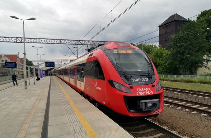 Pruszków zawiesił rozmowy o ruchu po łącznicy PKP – WKD. „Przez koronawirus” 