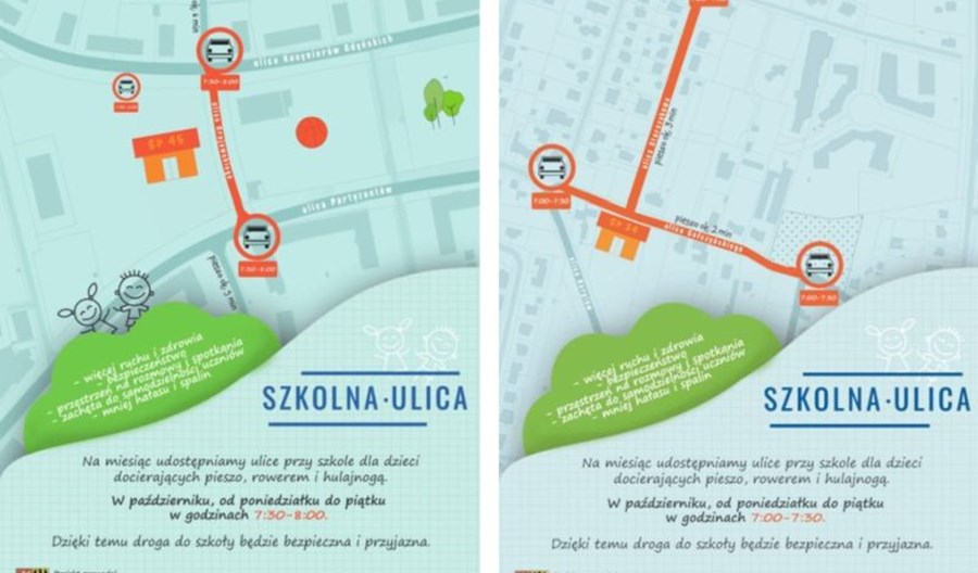 Wrocław: Projekt "szkolna ulica" wdrażany w dwóch placówkach Wrocław: Projekt "szkolna ulica" wdrażany w dwóch placówkach