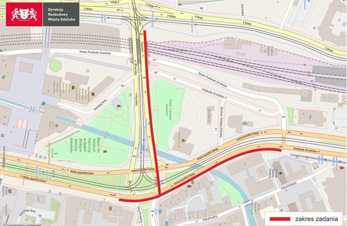 Gdańsk: Rusza przetarg na rowerową inwestycję na Wałach Jagiellońskich i Hucisku