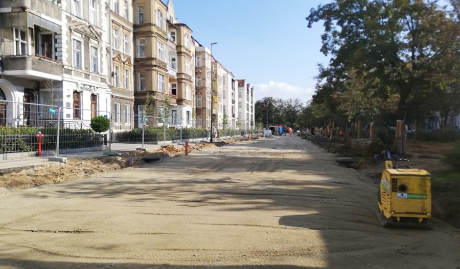 Szczecin: Zmienia się aleja Jana Pawła II Szczecin: Zmienia się aleja Jana Pawła II