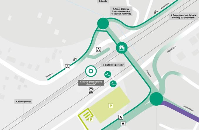 Dąbrowa Górnicza wybrała wykonawcę węzła Gołonóg